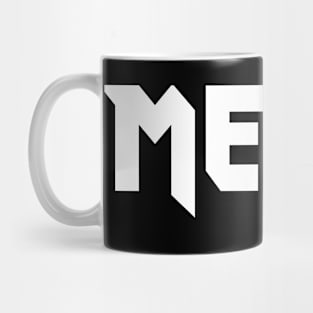 metal logo Mug